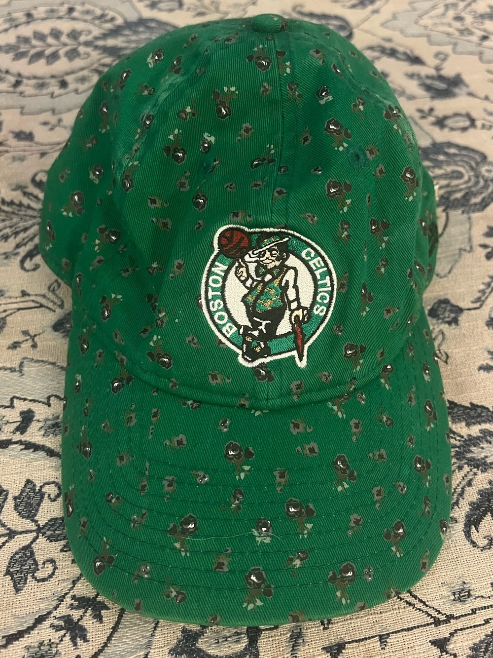 Boston Celtics New Era Women's Floral 9TWENTY Adjustable Hat - Kelly Green